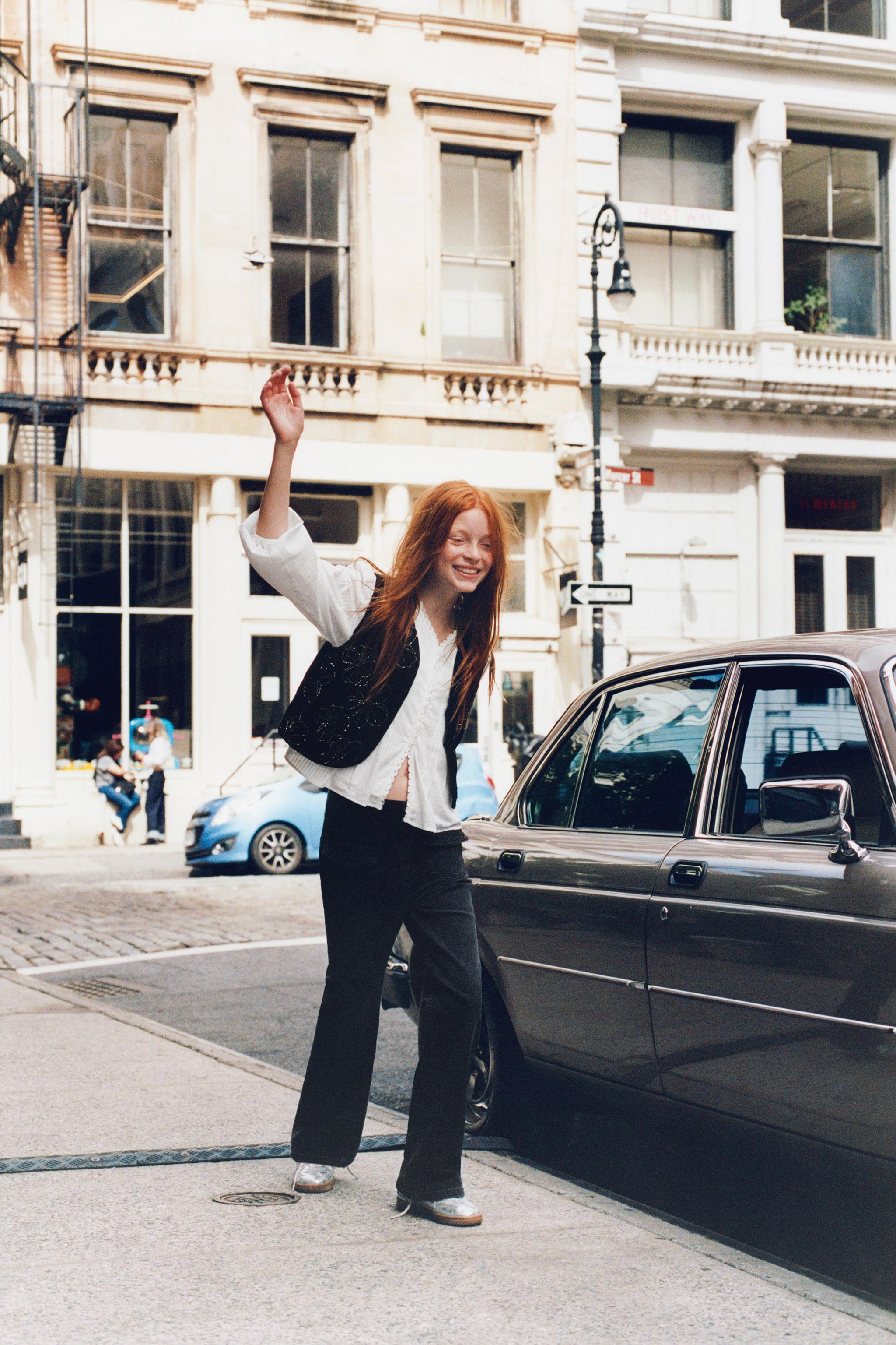 JEAN FLARE À POCHES